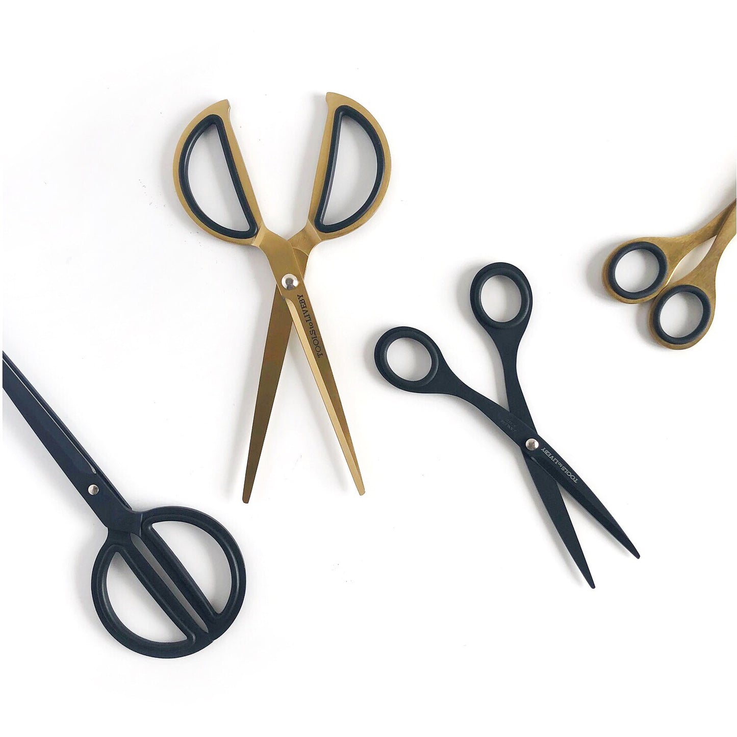 Gold Steel Scissors