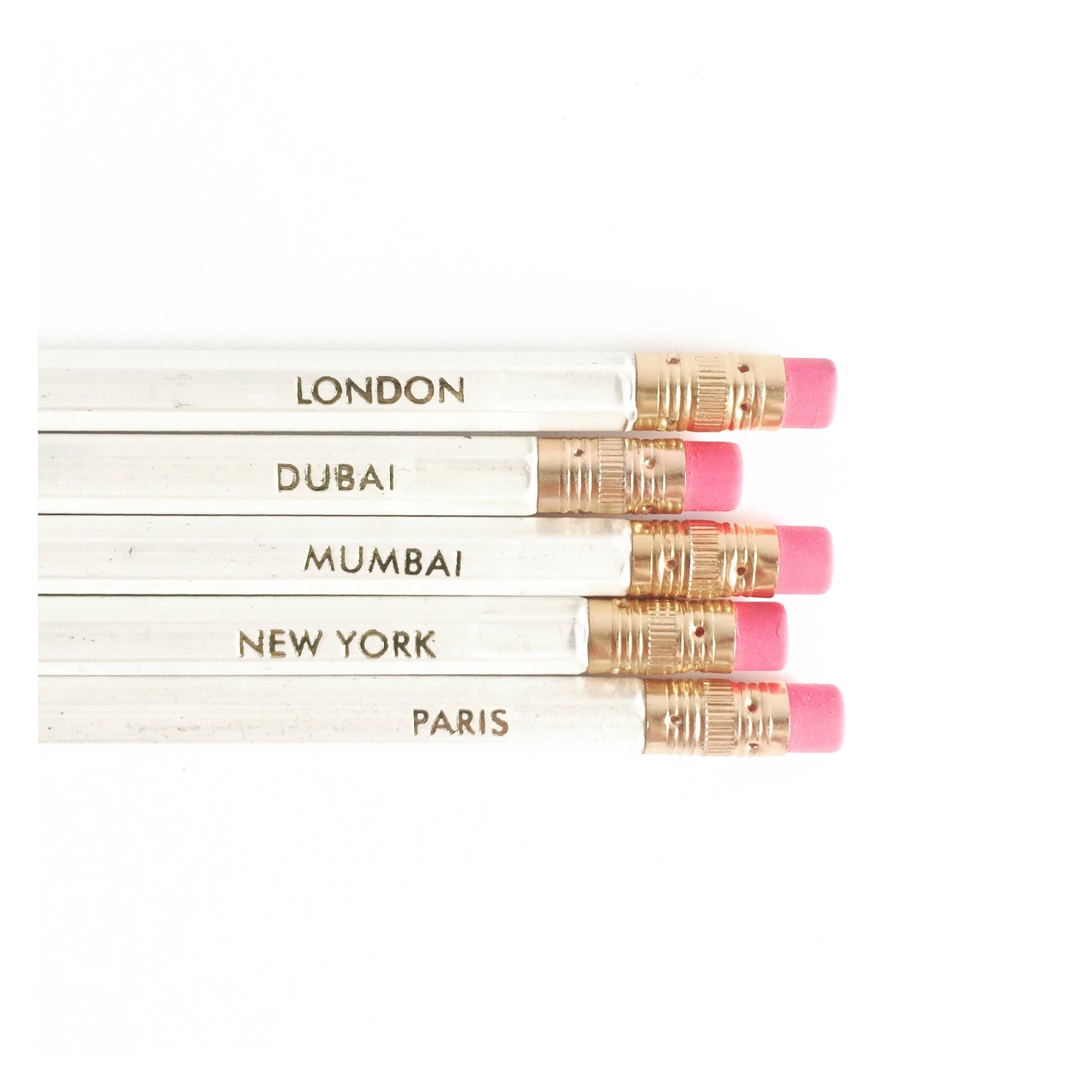 Cities of the World Pencil Set