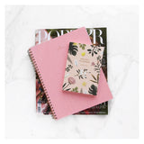 Blossom Pink Linen Notebook