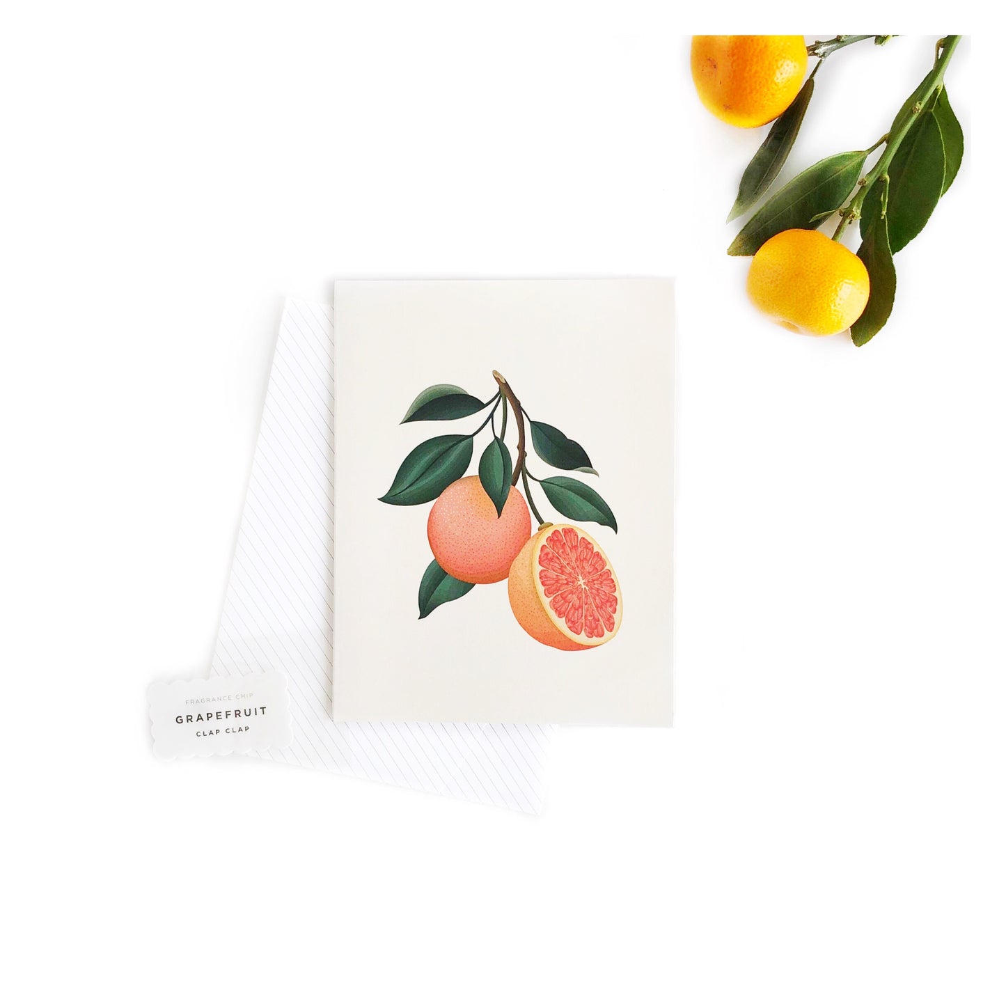 Botanical Grapefruit Scented Card