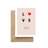 Love 6 Feet Card