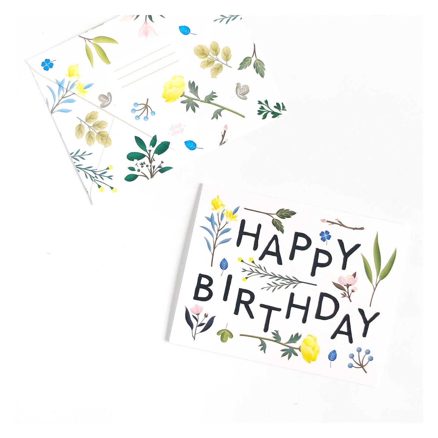 Botanical Birthday Card