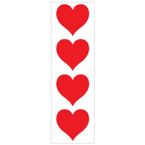 Red Heart Stickers - Mrs. Grossman's