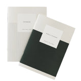 Monochrome Weekly Planner & Notebook Set