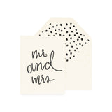 Mrs & Mr Card