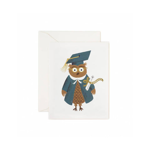 Owl Congrats Card