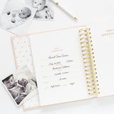 Pale Pink Baby Book
