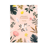 Pink Botanical Pocket Planner
