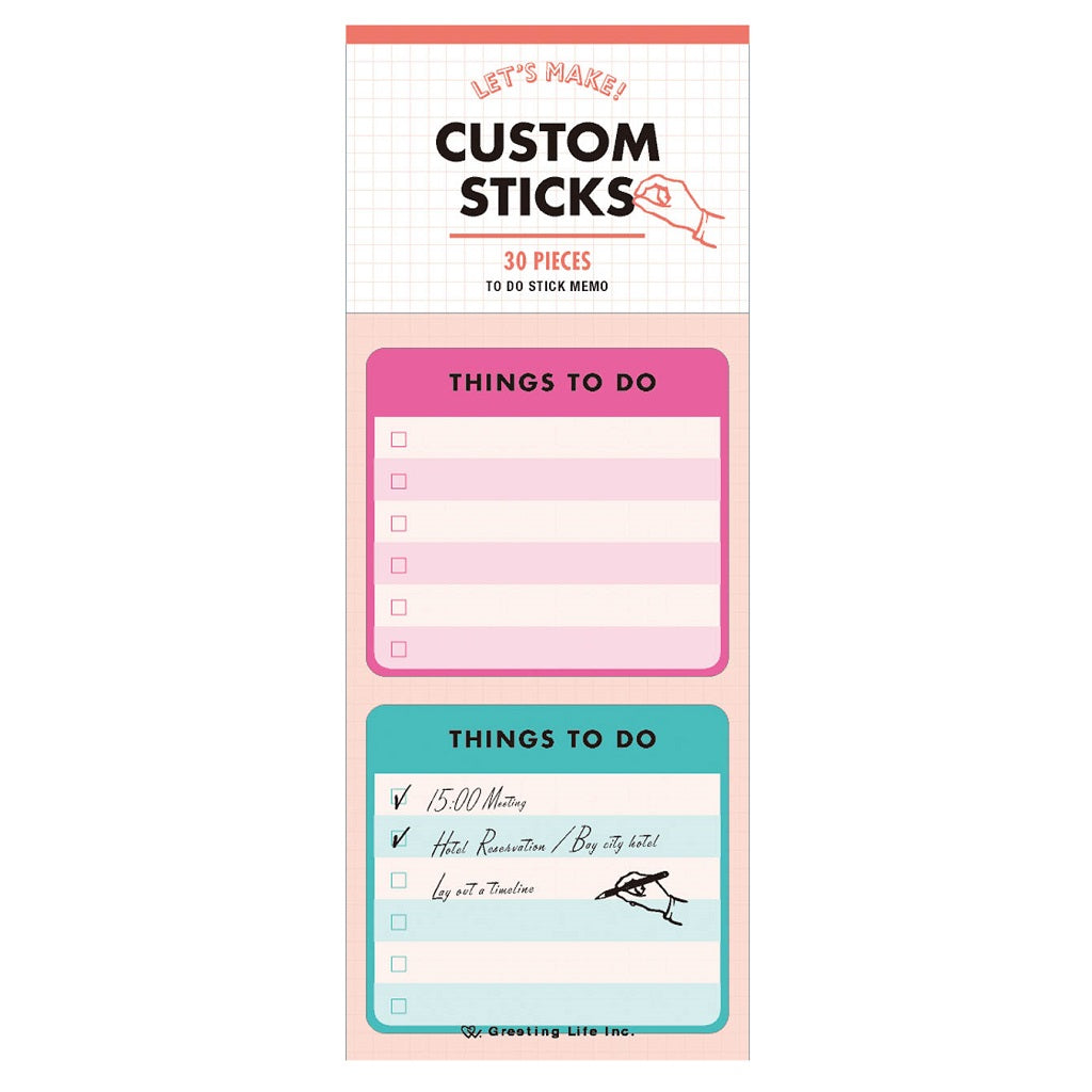 Turquoise Sticky Note Pink & Turquoise Things To Do Sticky Notes – The Paper Company India