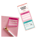 Pink & Turquoise Things To Do Sticky Notes