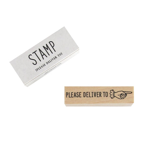 Please Deliver To Stamp