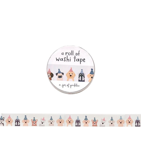 Pup Party Washi Tape