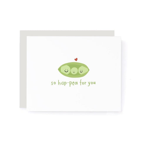 So Hap-pea for You Card