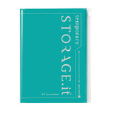 Turquoise Storage Notebook