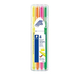 Triplus Neon Highlighter Pen Set