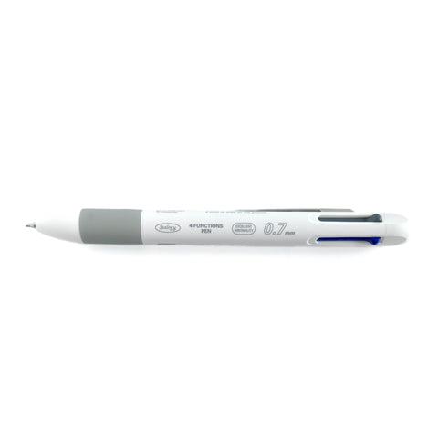White Four Functions Pen & Pencil