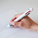 White Four Functions Pen & Pencil