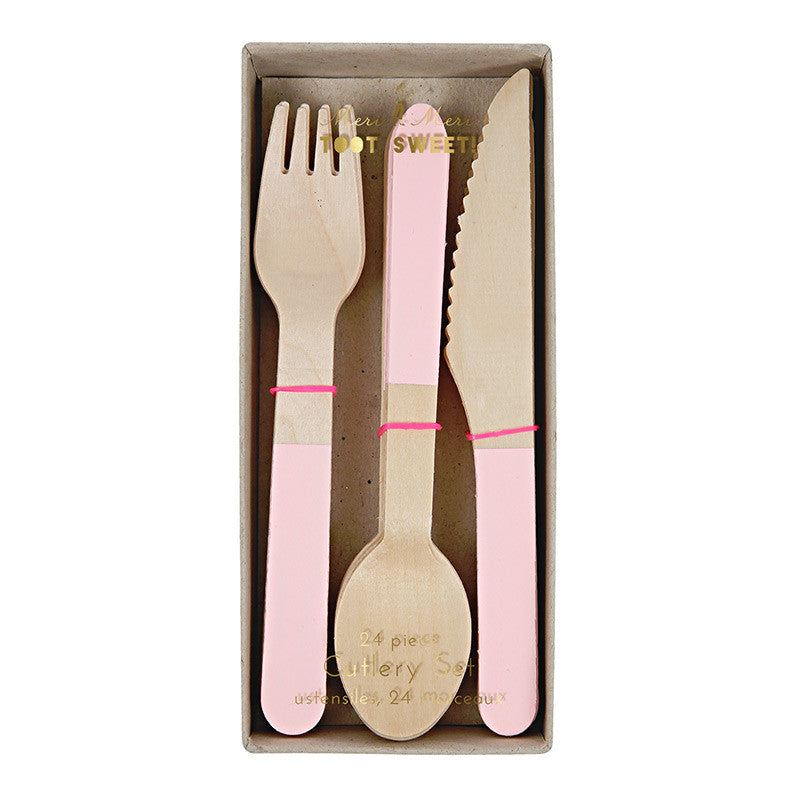 Wooden Cutlery Set