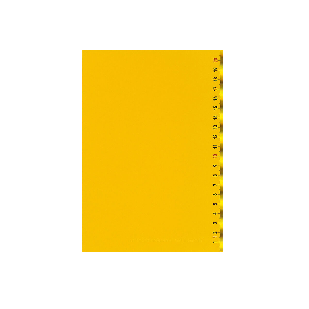 Yellow Scale Notebook – The Paper Company India