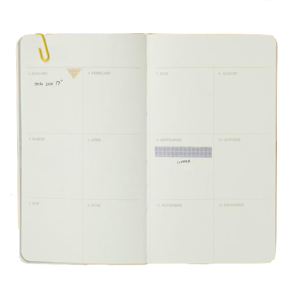 Silver Moment Pocket Planner