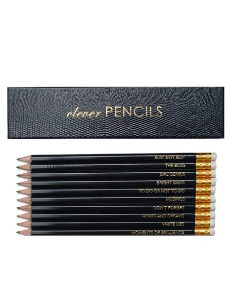 Navy Clever Pencil Set